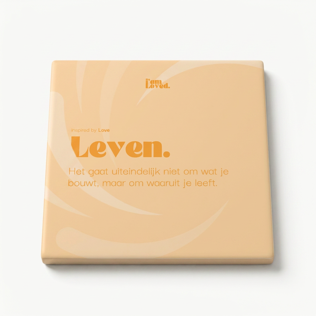 Studiofoto liggend van bovenaf