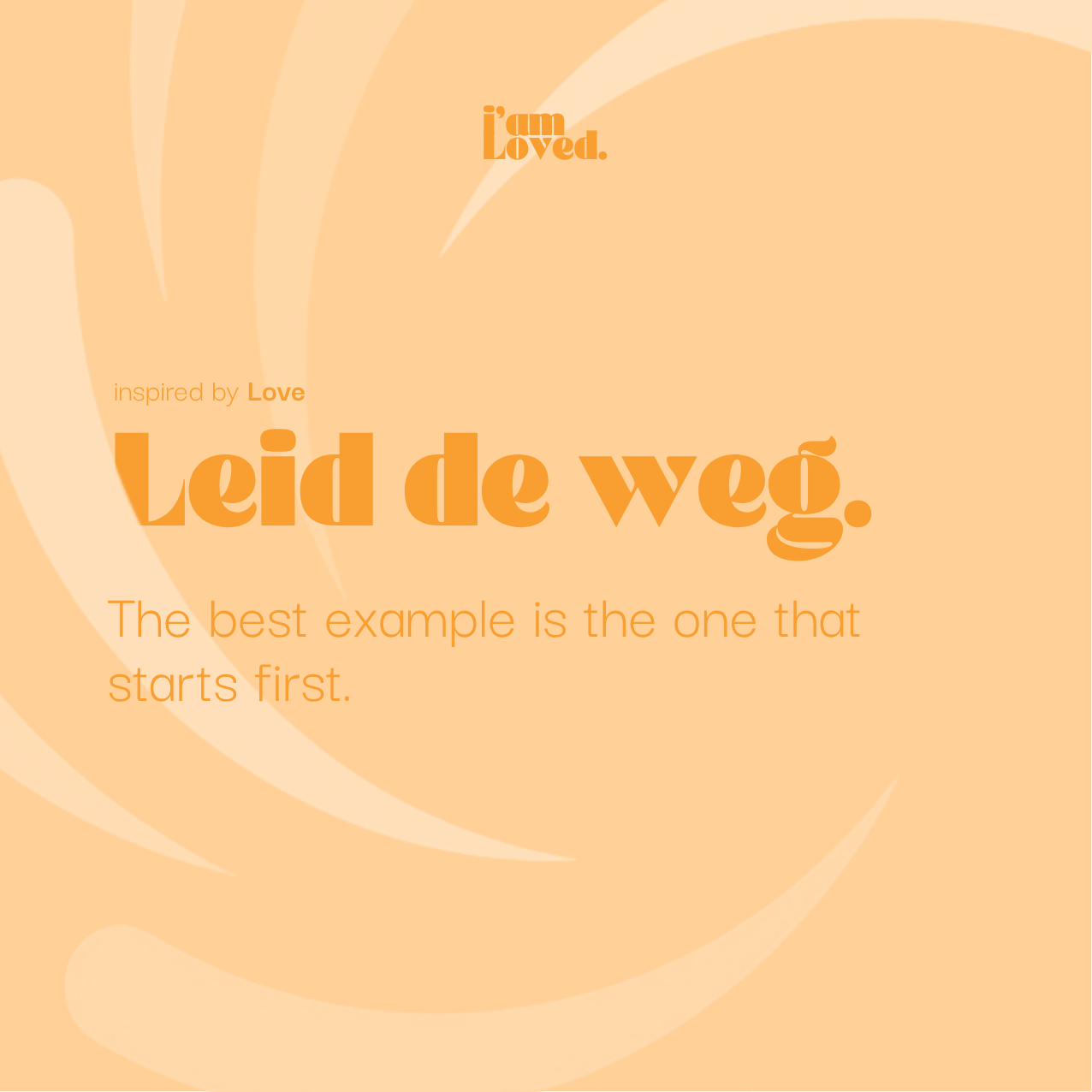 Leid de weg