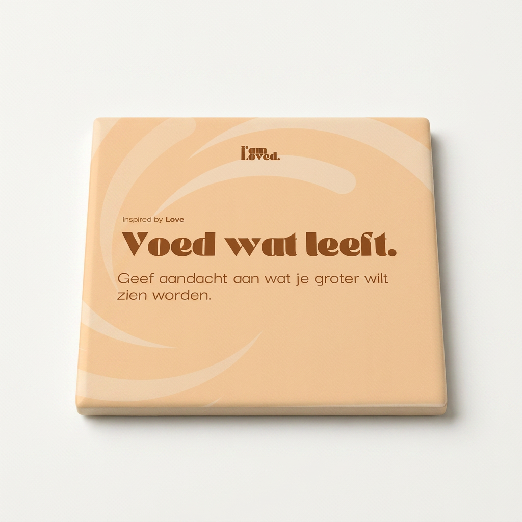 Studiofoto liggend van bovenaf