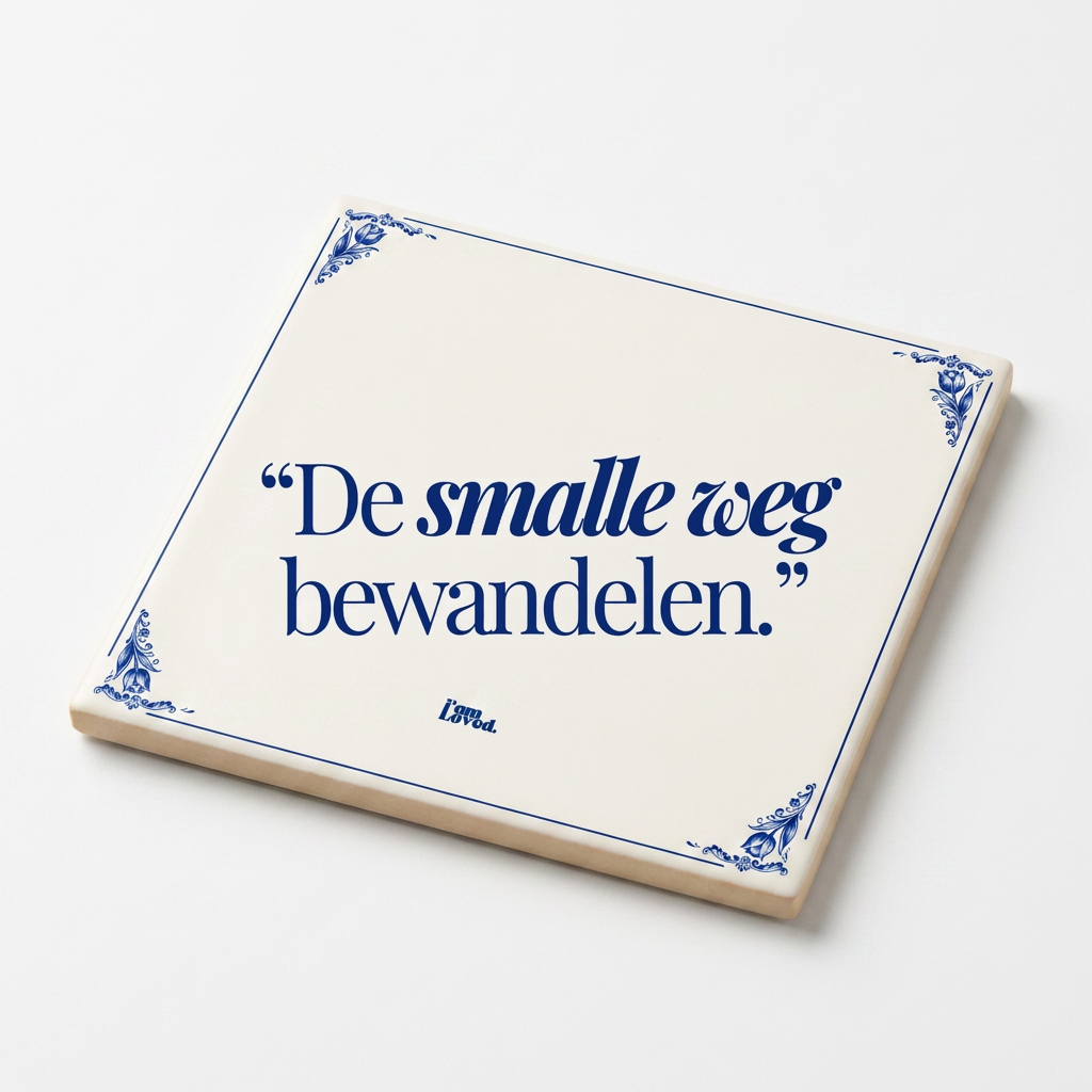 Studiofoto liggend van bovenaf