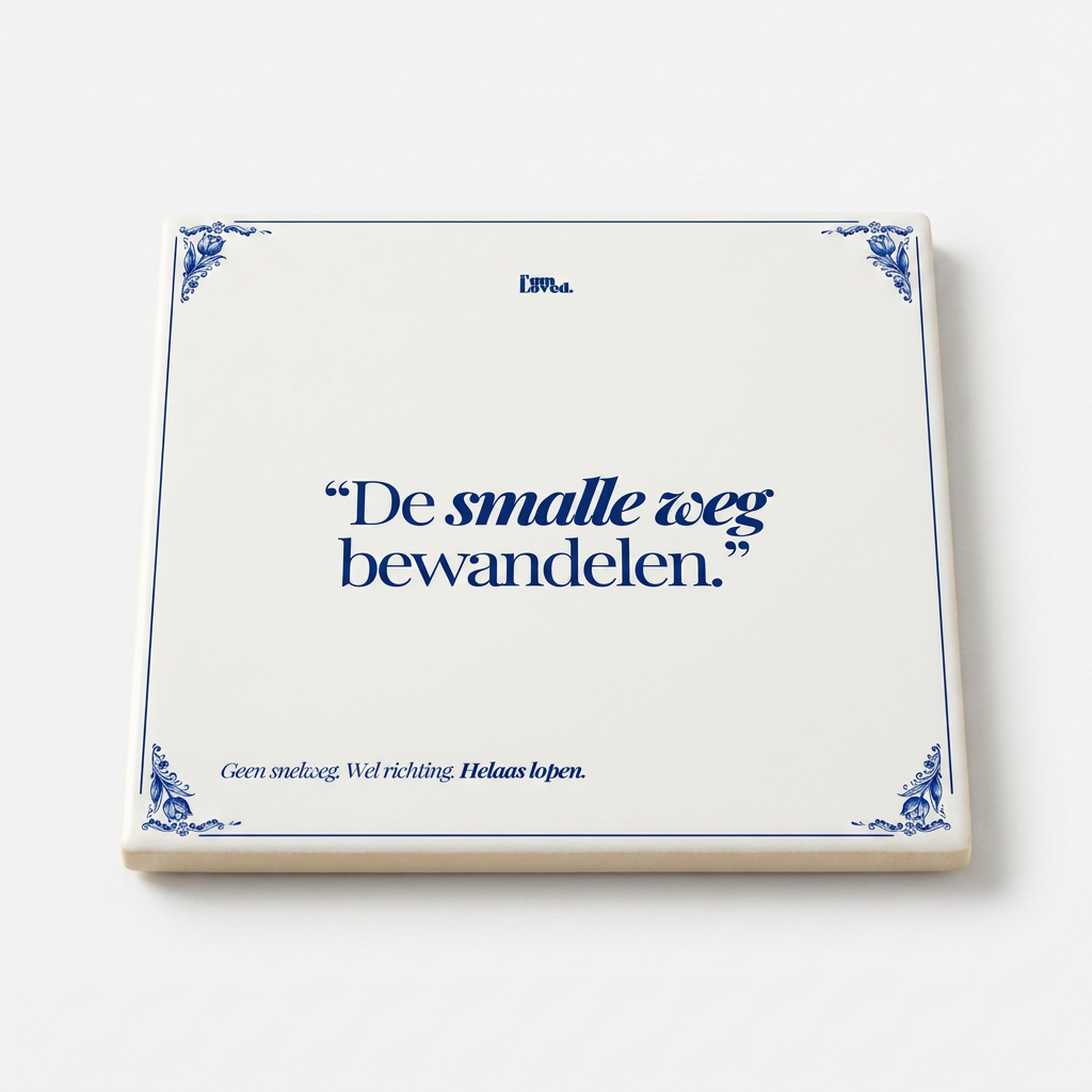 Studiofoto liggend van bovenaf