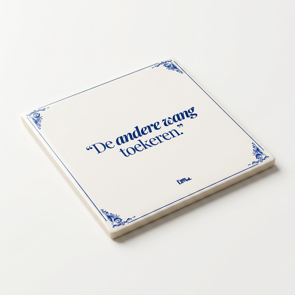 Studiofoto liggend van bovenaf
